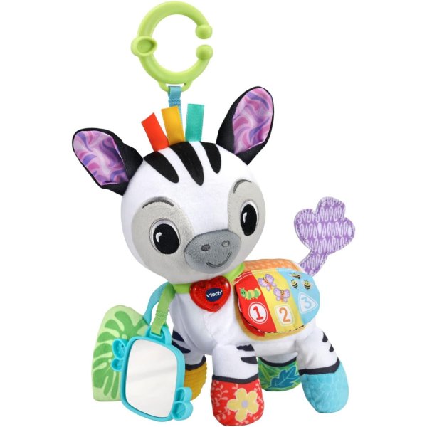 vtech baby on the go soft zebra, sensory toy3