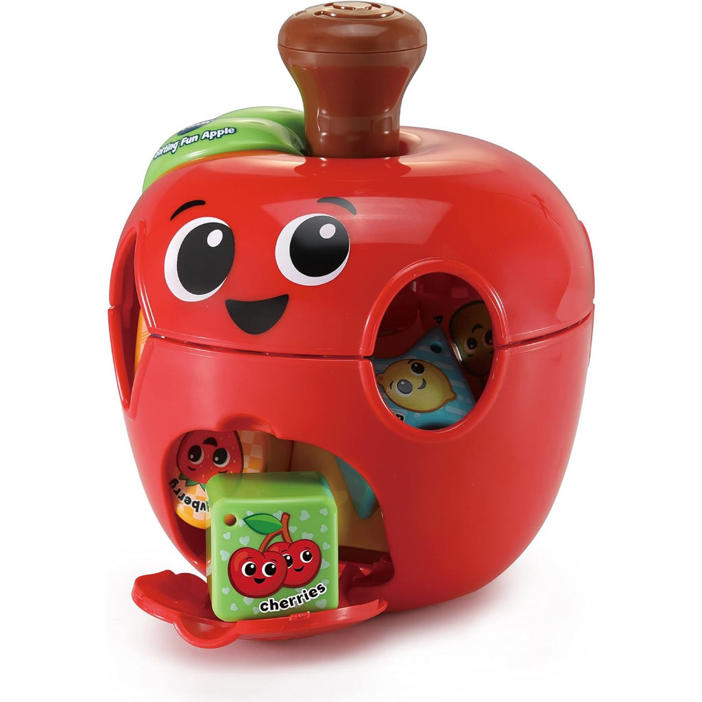 vtech sorting fun apple, shape sorter (7)