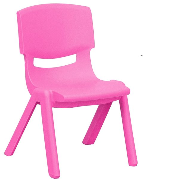 asst kids chair 41.5cm x 22cm pink (2)