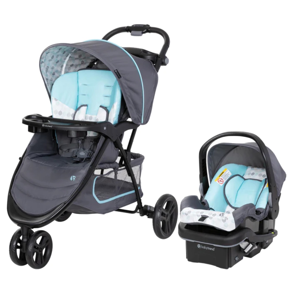 ez ride plus travel system leaf geo