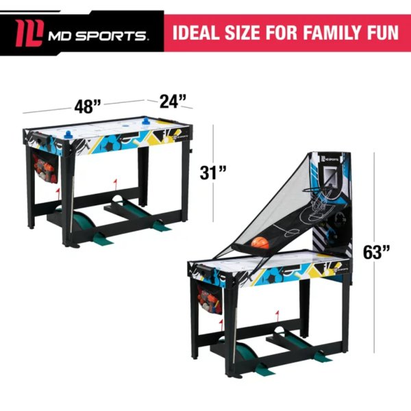 medal sports 4' multi player 7 in 1 combo game table (1)