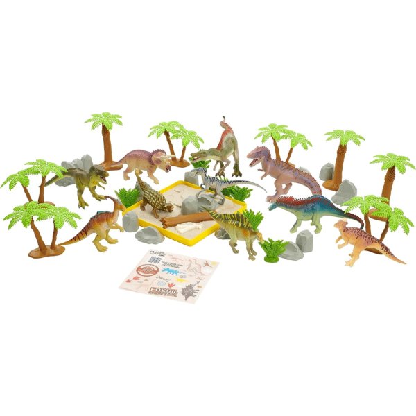 national geographic fossil expedition dinosaur figure set (1)