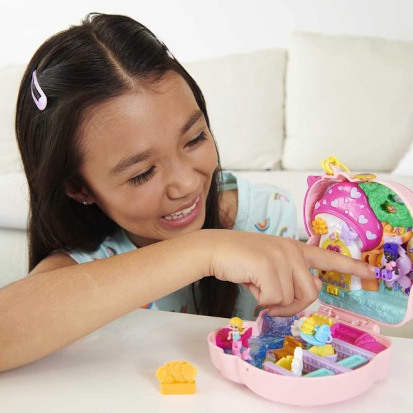 polly pocket unicorn forest compact (1)