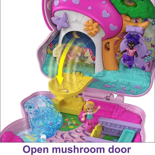 polly pocket unicorn forest compact (3)