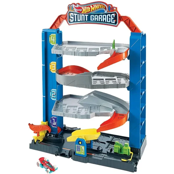 Hot Wheels Stunt Garage Playset