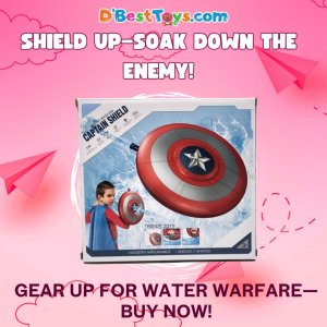 Captain America Electric Water Gun Shield