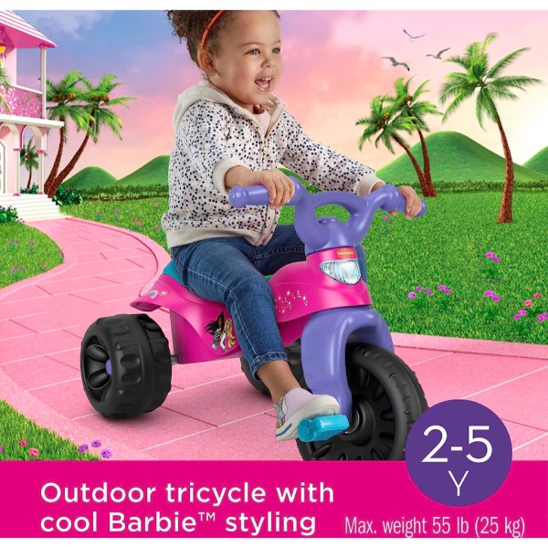 fisher price barbie tough trike (6)
