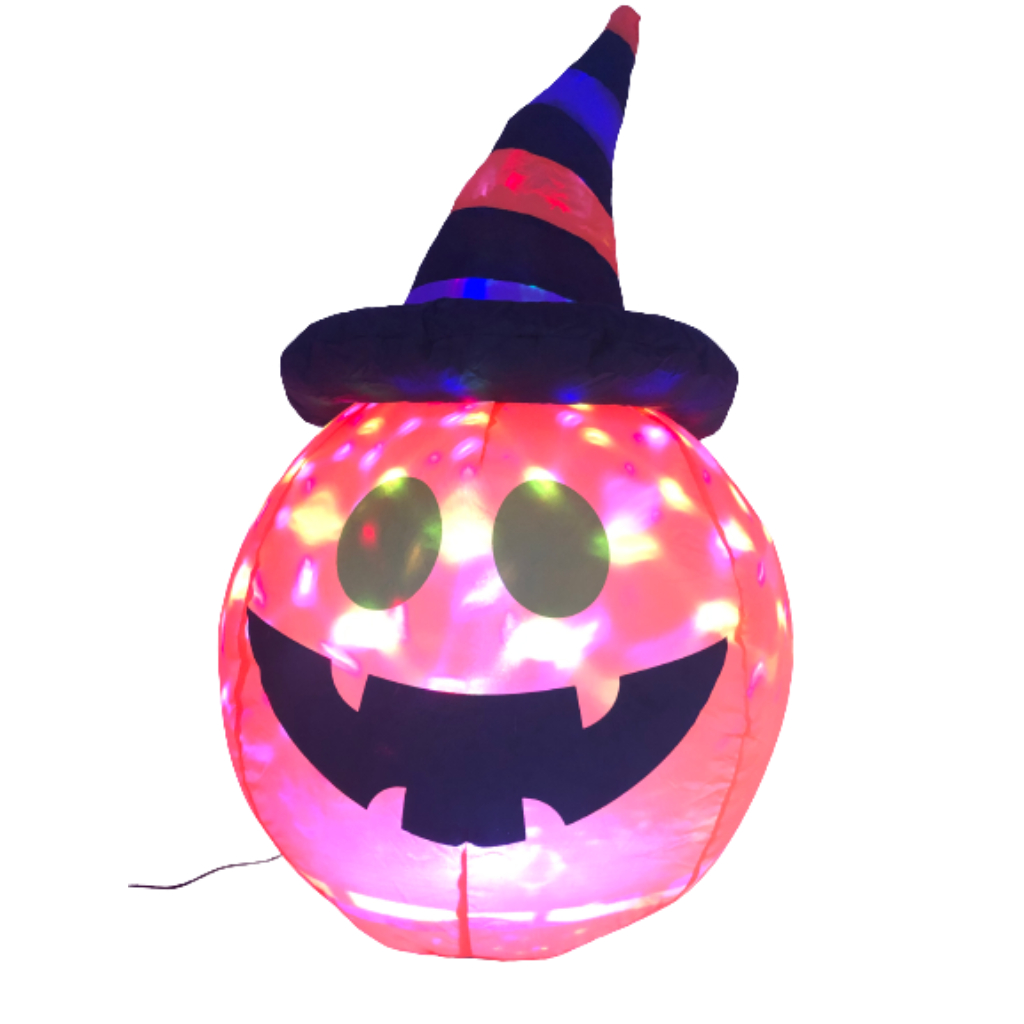 halloween inflatable pumpkin w lights