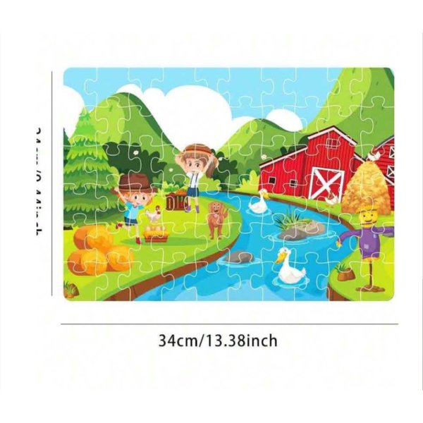 happy farm jigsaw puzzle(48 pcs) (3)