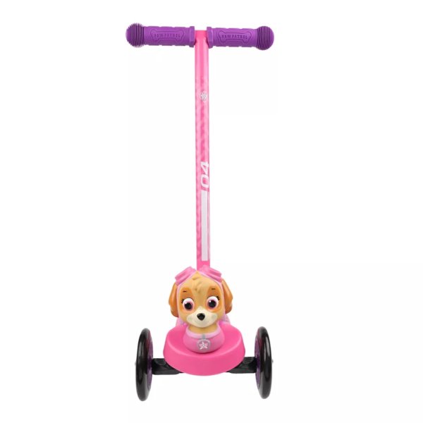 paw patrol skye 3 wheels scooter1