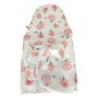 Swaddle Print Pink Flower Rabbit