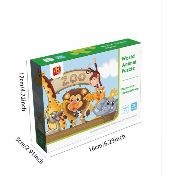 world animal puzzle(24 pcs) (3)