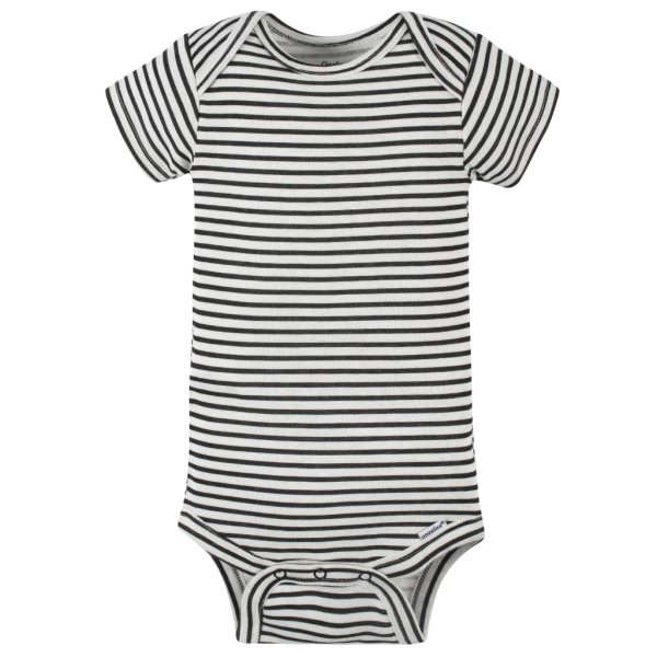 4 pack baby boys bear short sleeve onesies® bodysuits newborn1