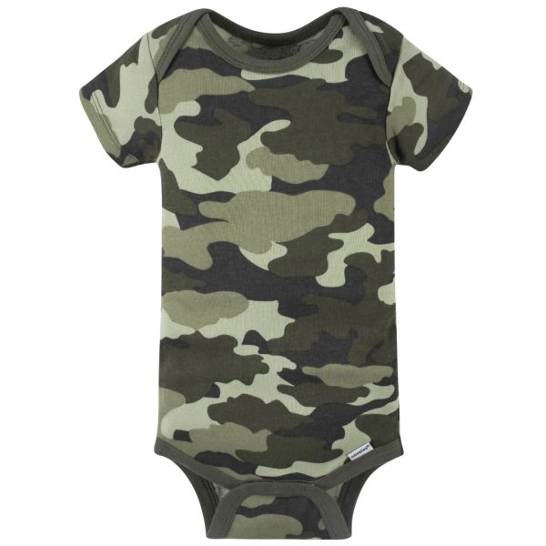 4 pack baby boys bear short sleeve onesies® bodysuits newborn9