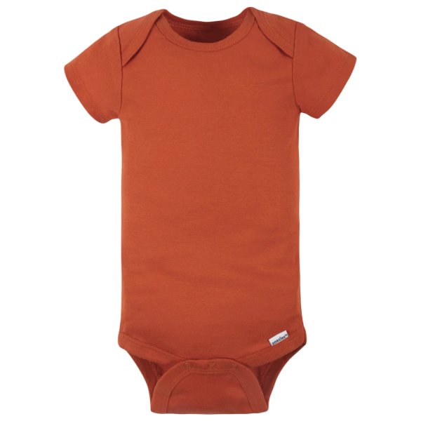 4 pack baby boys fox short sleeve onesies® bodysuits newborn6