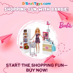 Barbie® Doll and Supermarket Playset