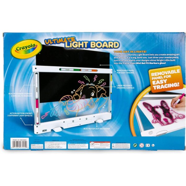crayola ultimate light board drawing tablet coloring set2