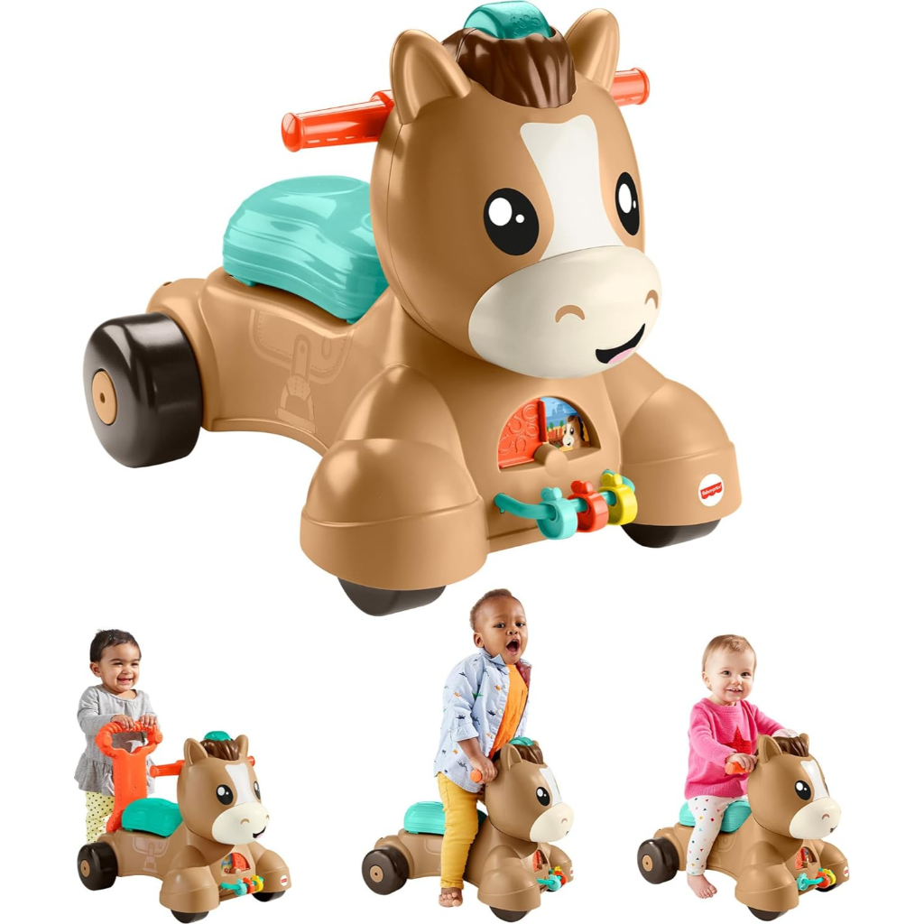 fisher price® walk, bounce & ride pony2