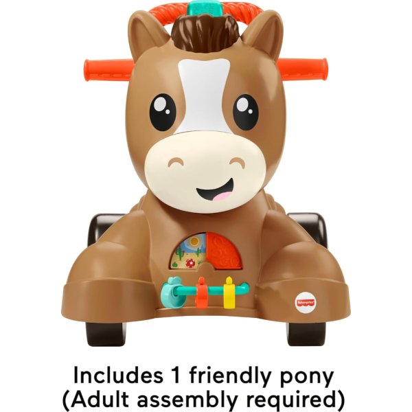 fisher price® walk, bounce & ride pony5