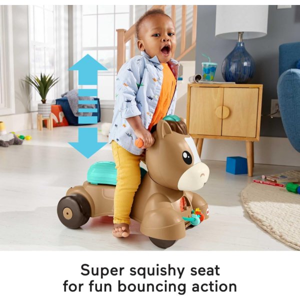 fisher price® walk, bounce & ride pony6
