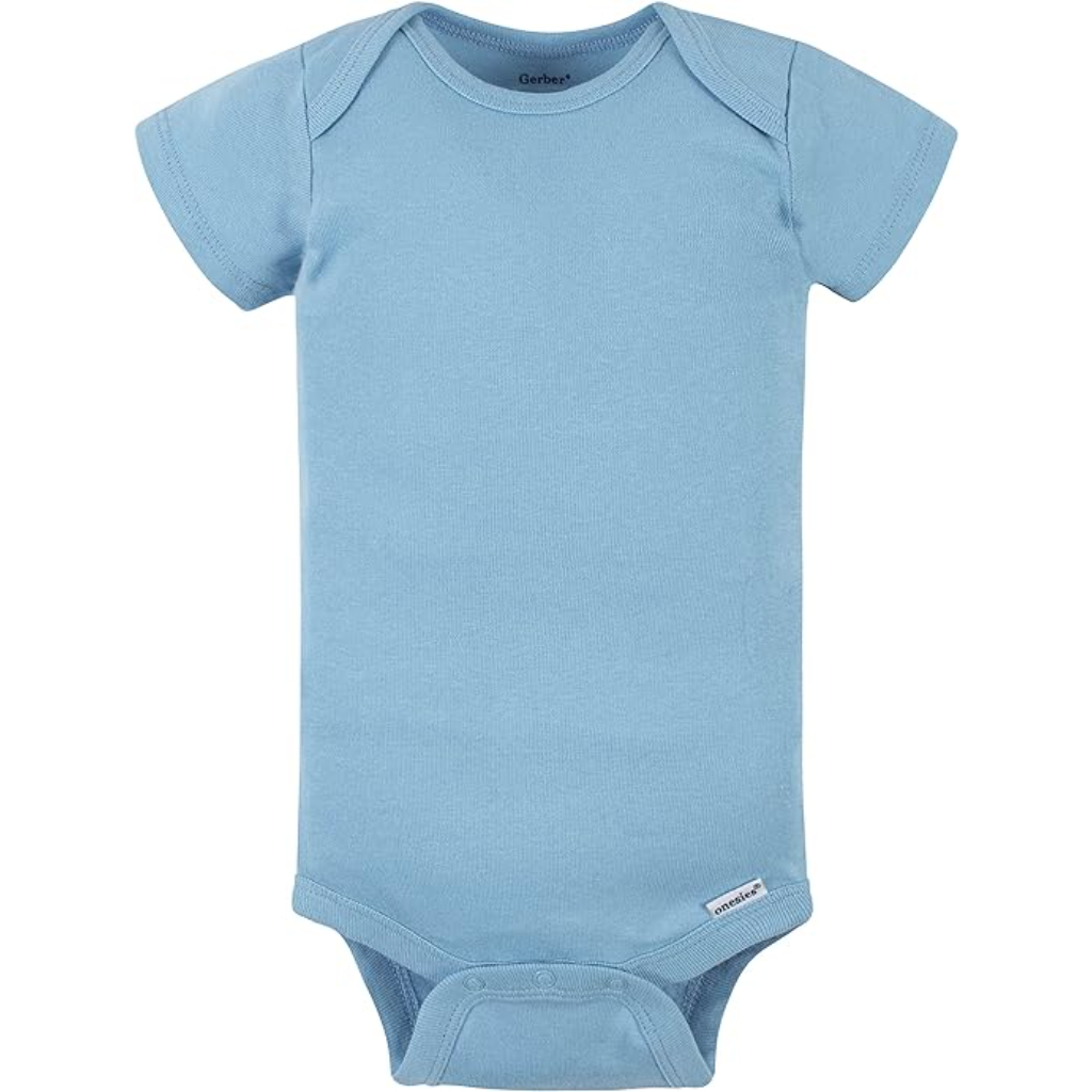 gerber blue onesie® bodysuits 12m (3)