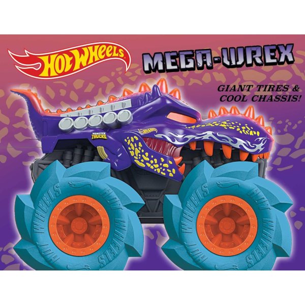 hot wheels monster trucks twisted tredz creature themed 1:432