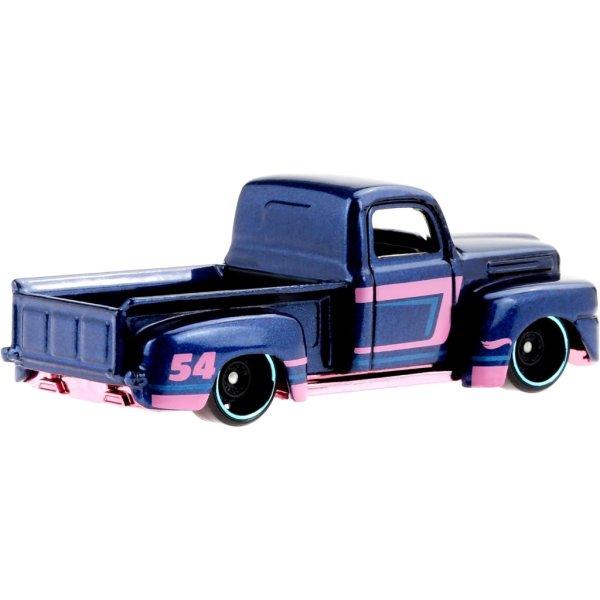 hot wheels pearl and chrome 54th anniversary edition '49 ford f12