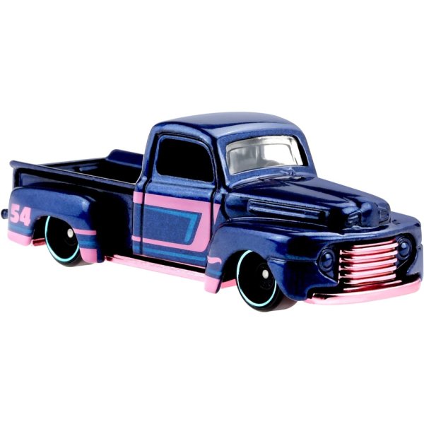 hot wheels pearl and chrome 54th anniversary edition '49 ford f13