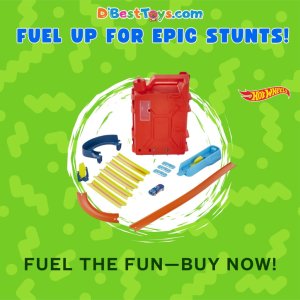 Hot Wheels Track Builder Unlimited Fuel Can Stunt Box