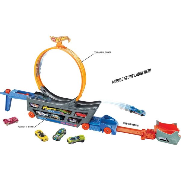 hot wheels transporter truck mobile play set2
