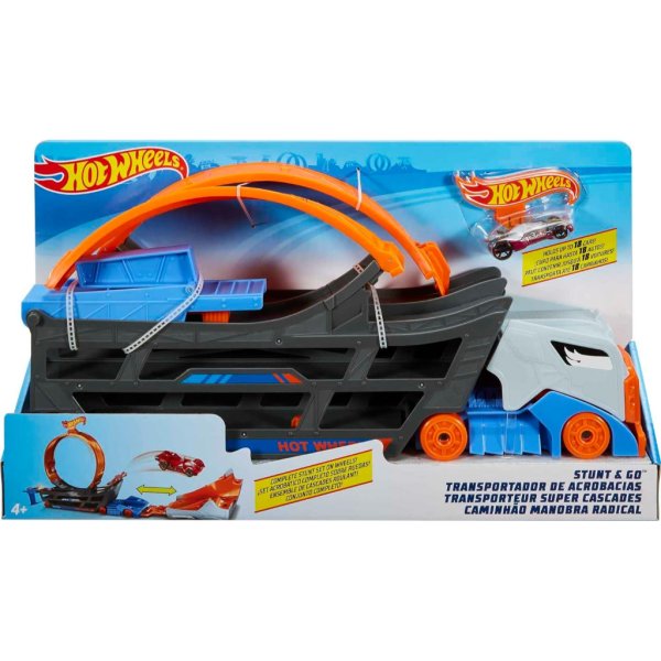 hot wheels transporter truck mobile play set4