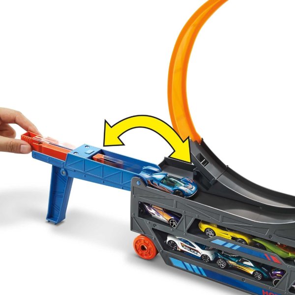 hot wheels transporter truck mobile play set6