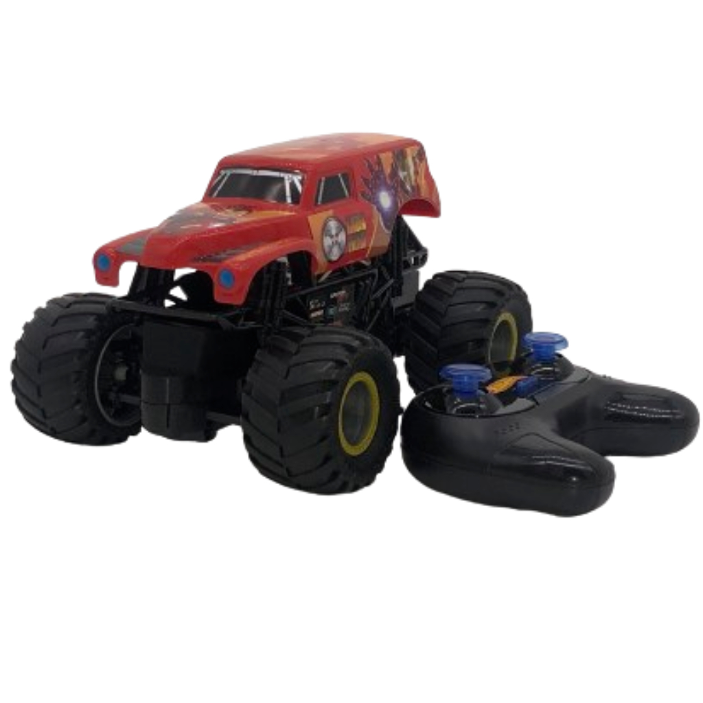 hotwheels monster trucks(iron man)