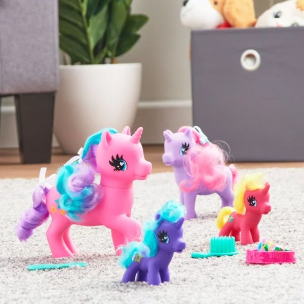 kid connection miniature unicorn playset4