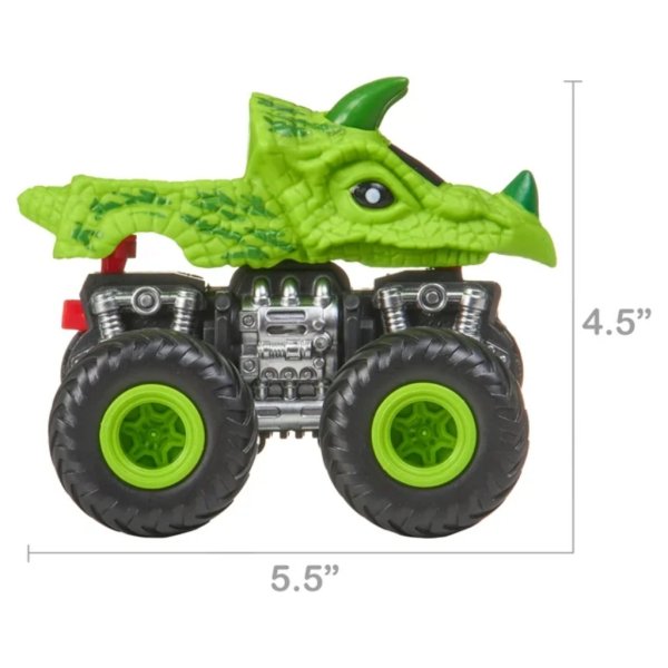 kid connection monster truck play set, 7 pieces2