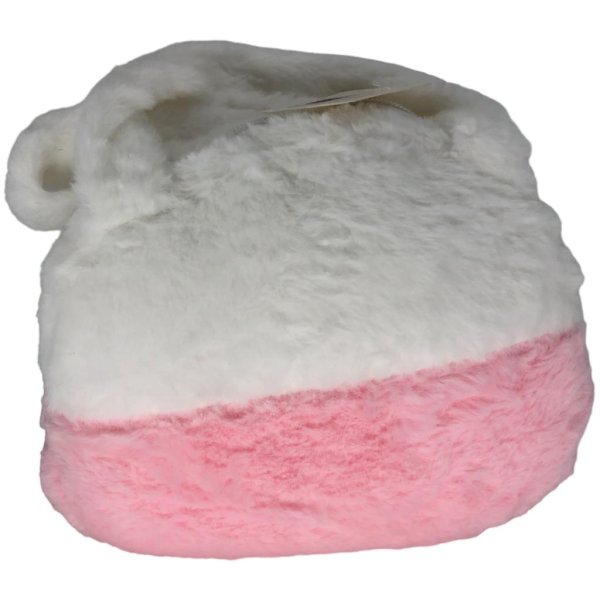 kitty plush purse(pink & white)2