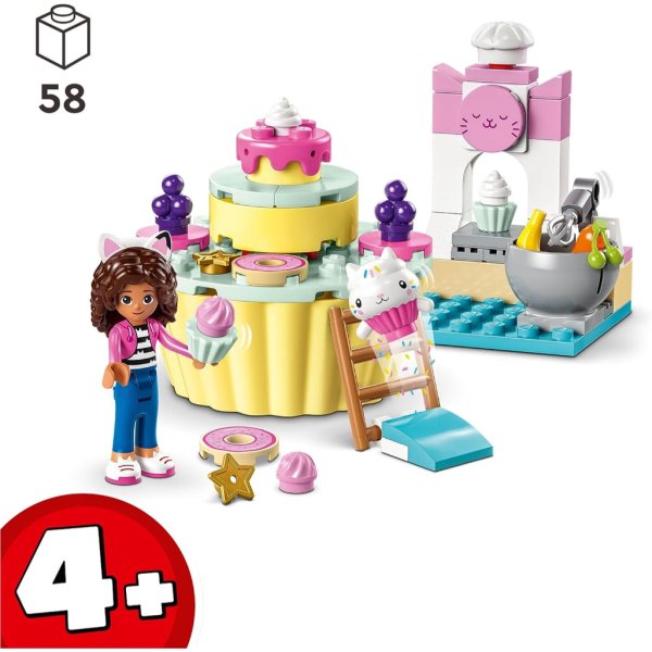 lego gabby's dollhouse bakey with cakey fun 10785 building toy set2