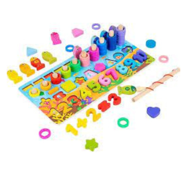 logarithmic board 6 in 1