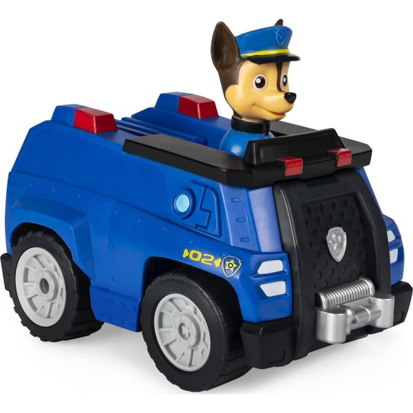paw patrol, chase remote control police cruiser with 2 way steering, for kids aged 3 and up2