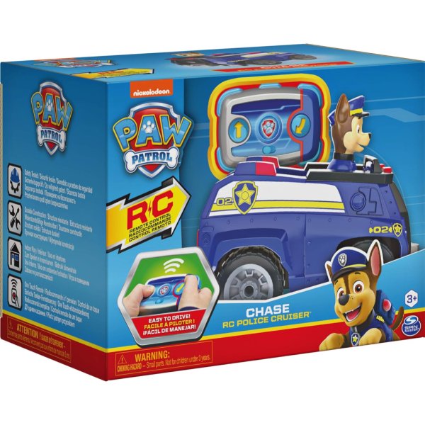 paw patrol, chase remote control police cruiser with 2 way steering, for kids aged 3 and up8