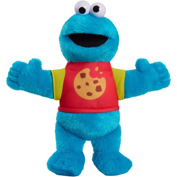 sesame street sing along cookie monster 13 inch plushie stuffed animal3
