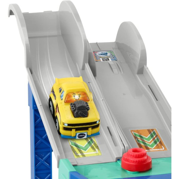 vtech go! go! smart wheels® 4 in 1 zig zag raceway track set & stunt car12