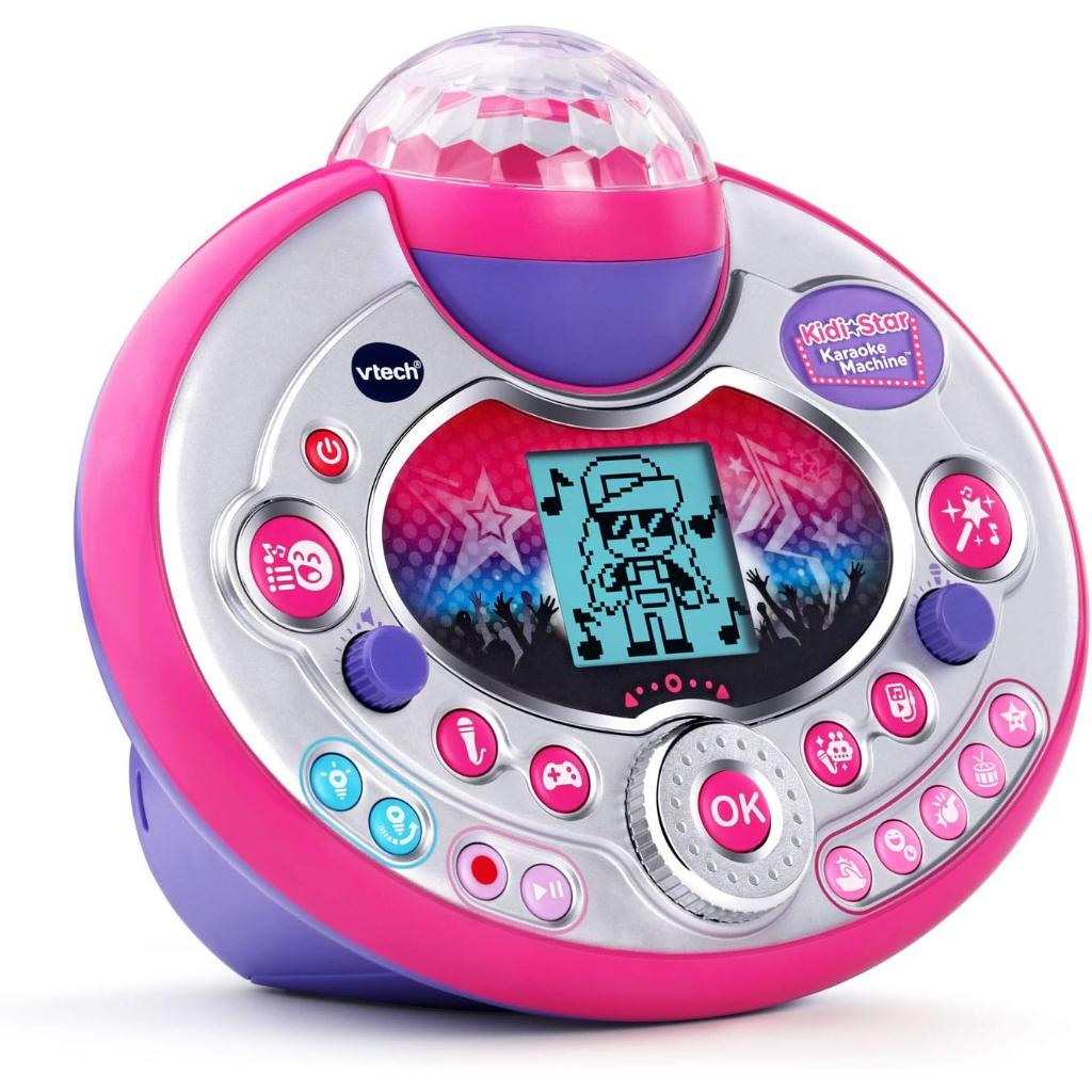 vtech kidi star karaoke machine, pinkpurple (2)