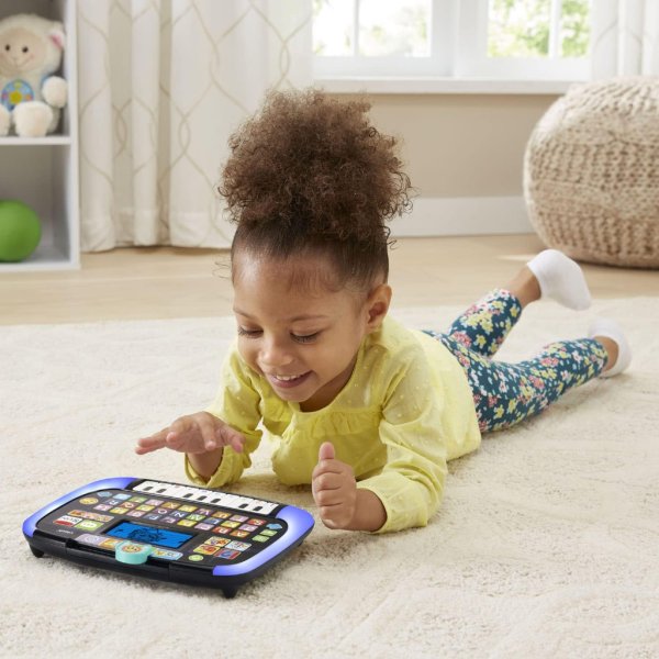 vtech little apps light up piano tablet, black2
