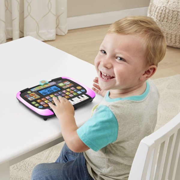 vtech little apps light up piano tablet, black4