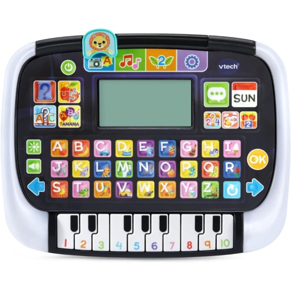 vtech little apps light up piano tablet, black5