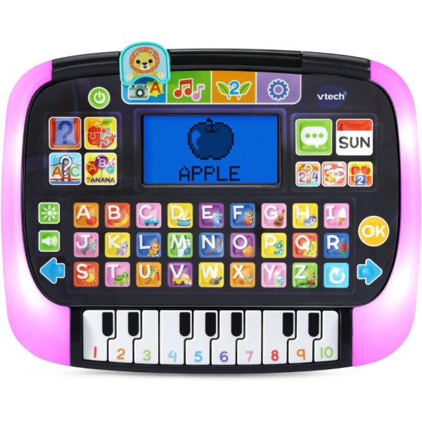 vtech little apps light up piano tablet, black6