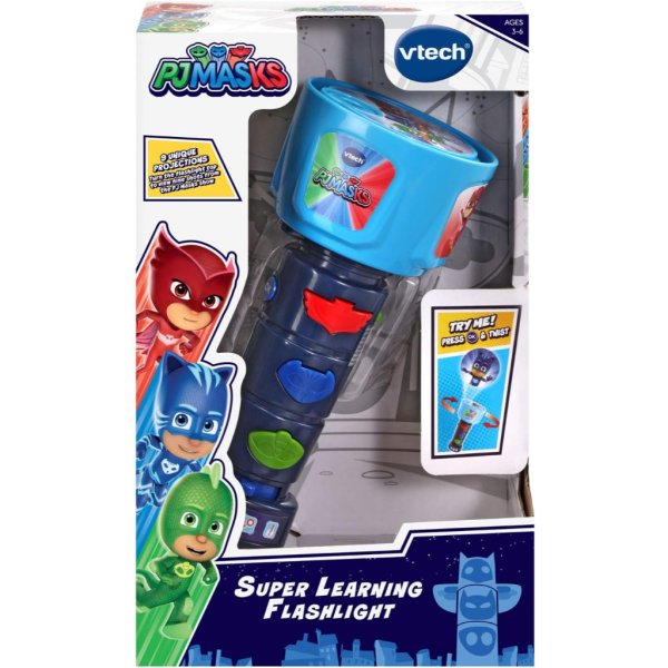 vtech pj masks super learning flashlight, blue6