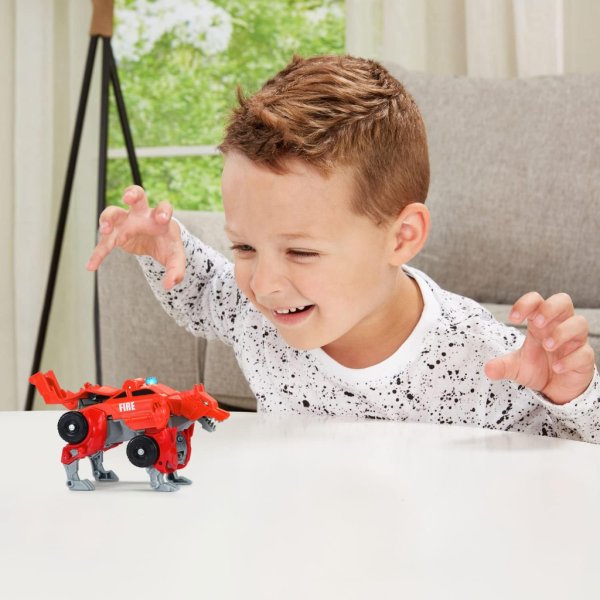 vtech switch and go wolf fire chief vehicle with one touch transformation red4