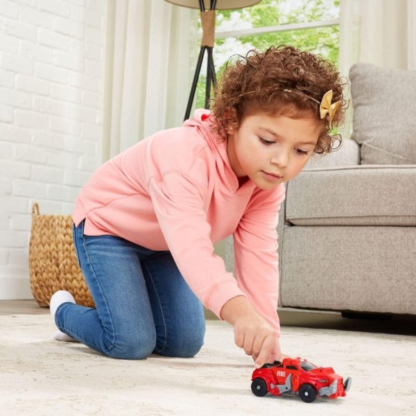 vtech switch and go wolf fire chief vehicle with one touch transformation red5